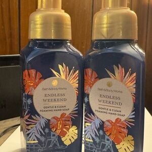 Bath & Body Works Endless Weekend Handsoap Set of 2 NWT